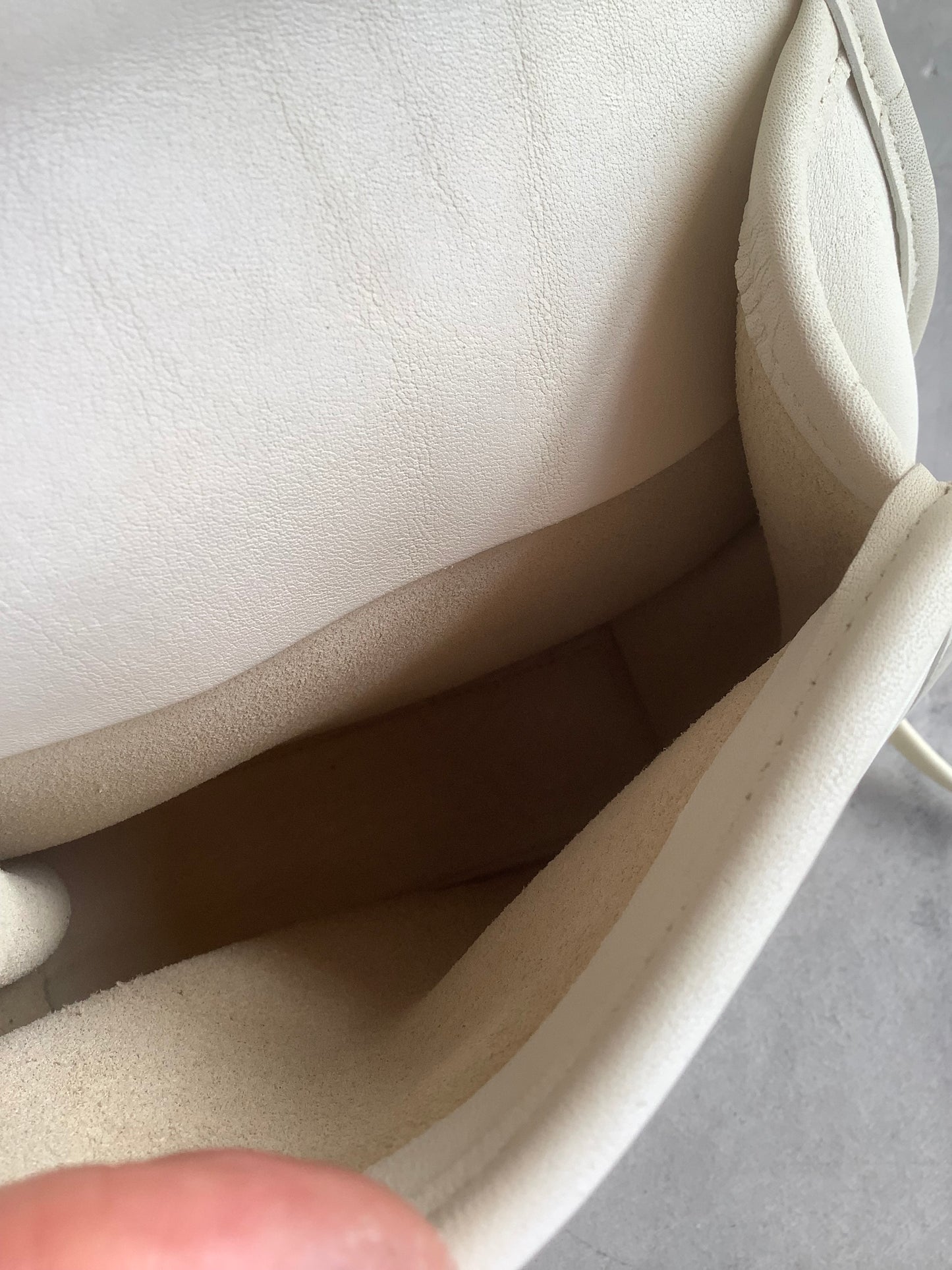 White Coach Derby Crossbody bag