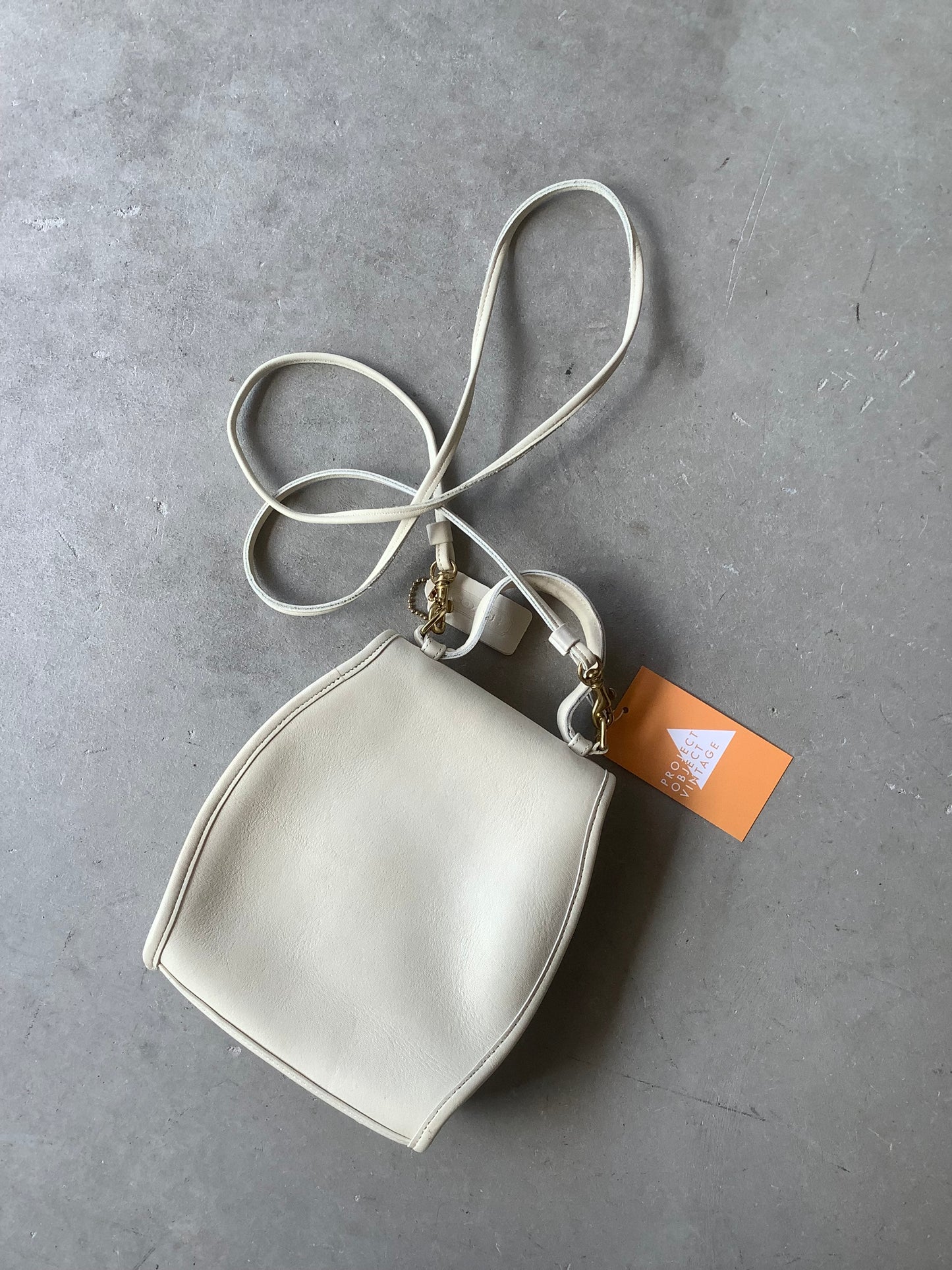 White Coach Derby Crossbody bag