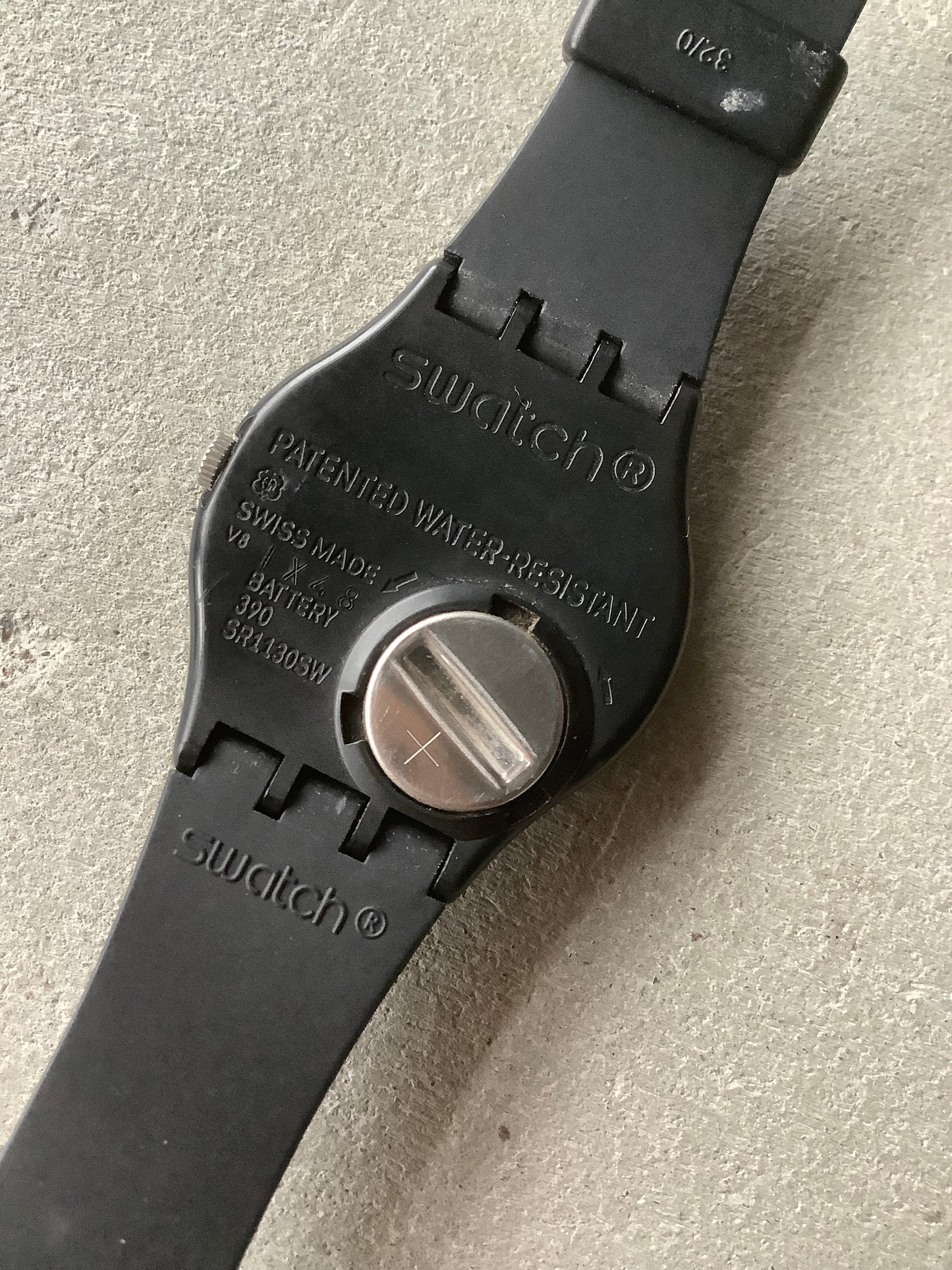 Minimalist Swatch watch
