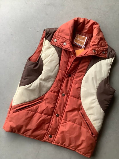 70s puffer vest (M/L)