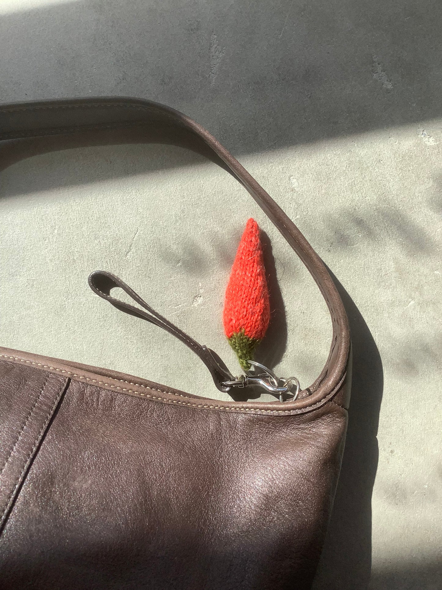 Brown leather Coach Ergo hobo shoulder bag