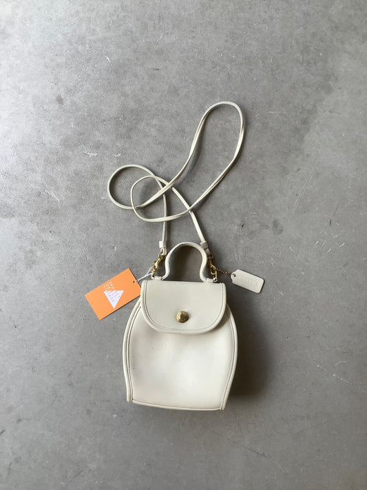 White Coach Derby Crossbody bag