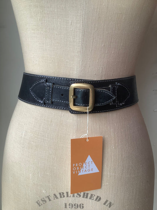 Kenzo Paris black western belt