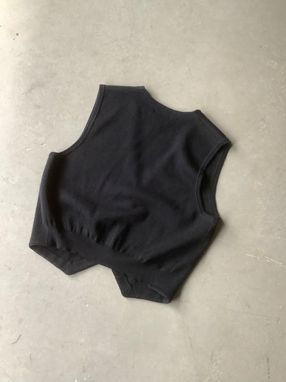 Reserved - Black Knit Sweater Vest (M)