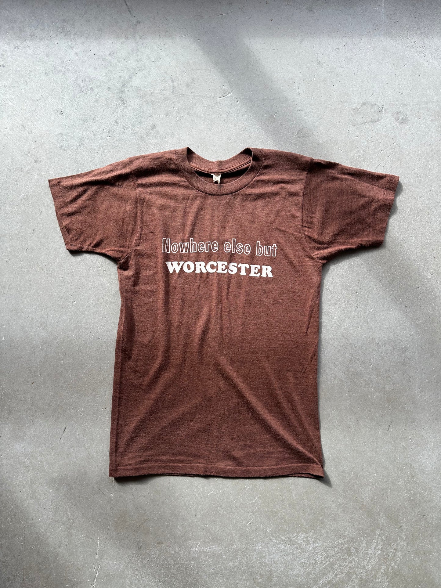 Brown Vintage Worcester Tee
