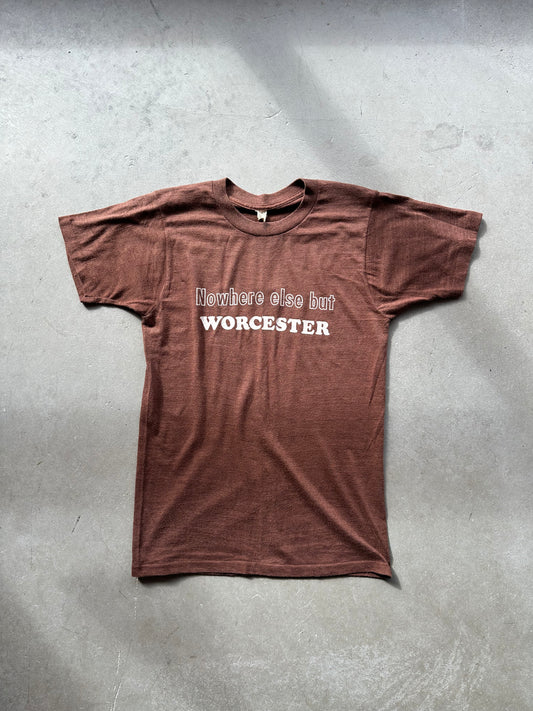 Brown Vintage Worcester Tee