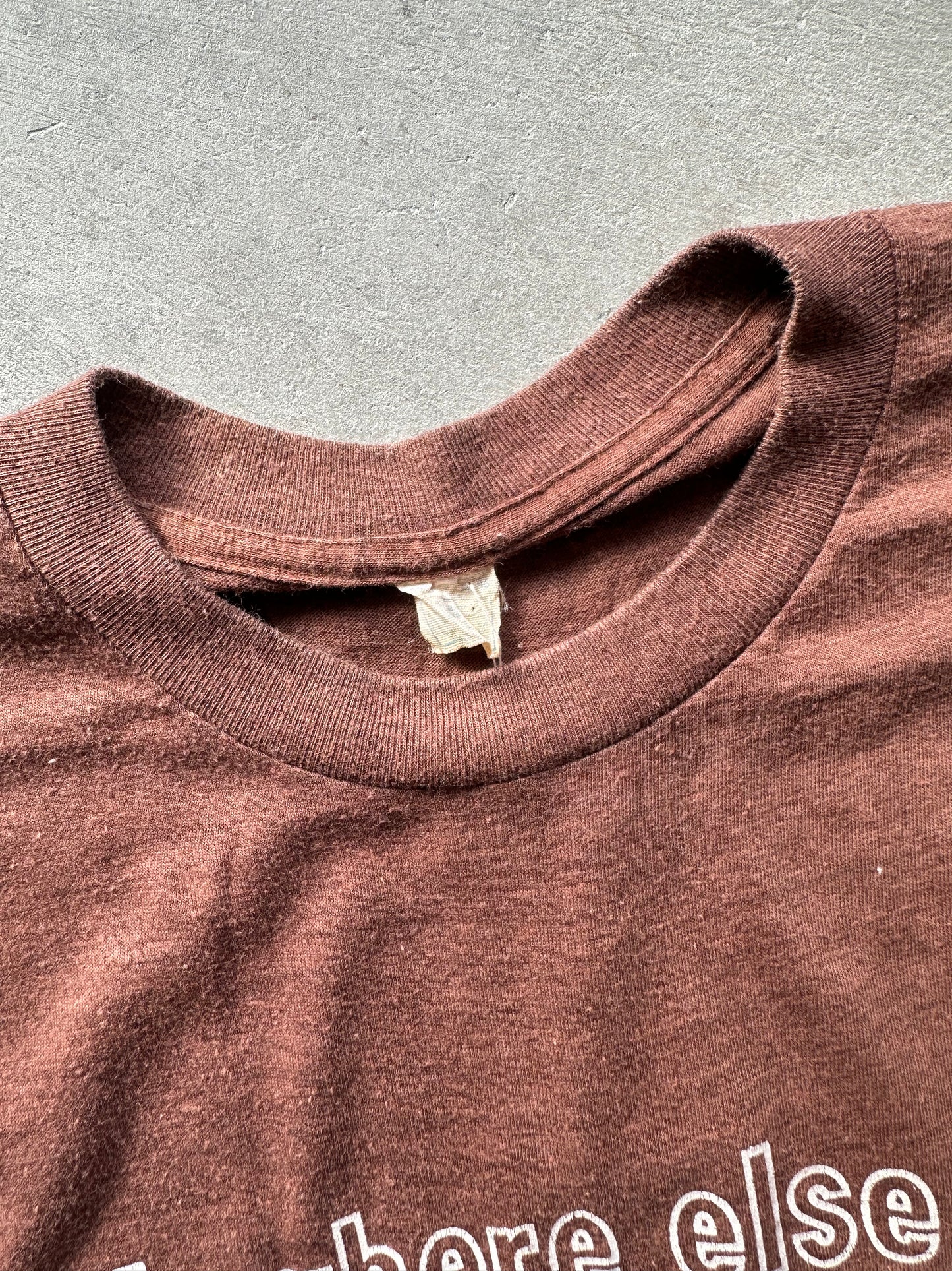 Brown Vintage Worcester Tee