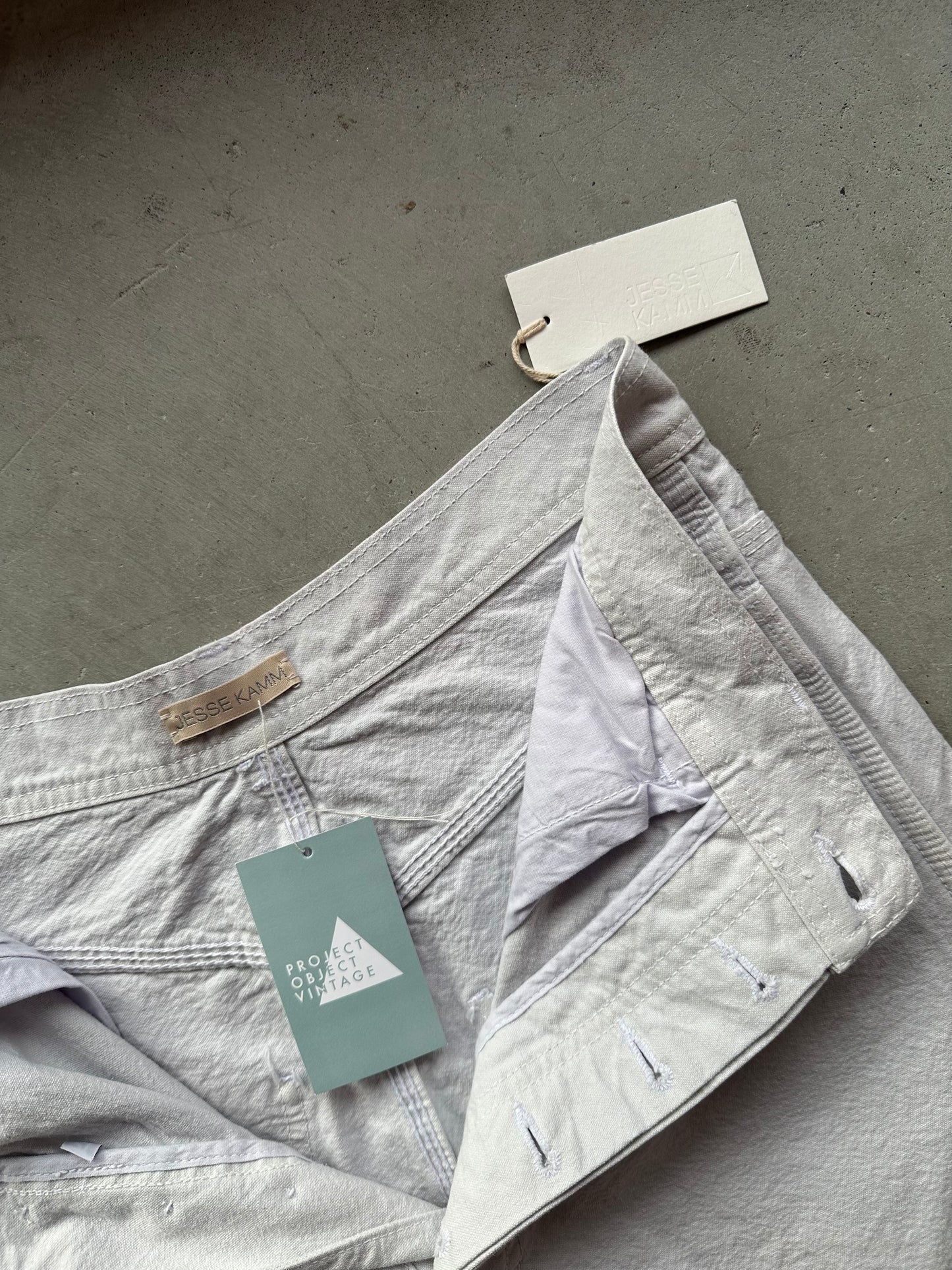 Light Gray Jesse Kamm Handy Pant New With Tags