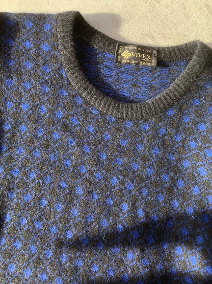 Navy cashmere sweater (M/L)