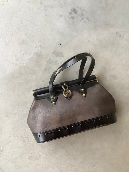 Handmade leather handbag